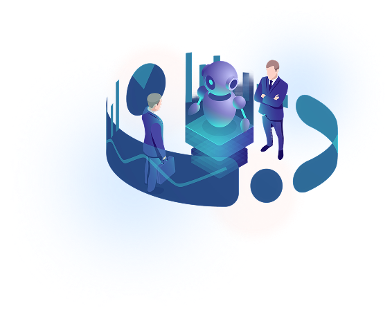AI mentor and human expert collaborating with students
