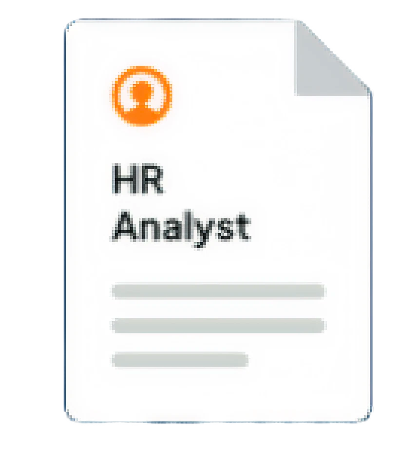 HR Analyst card