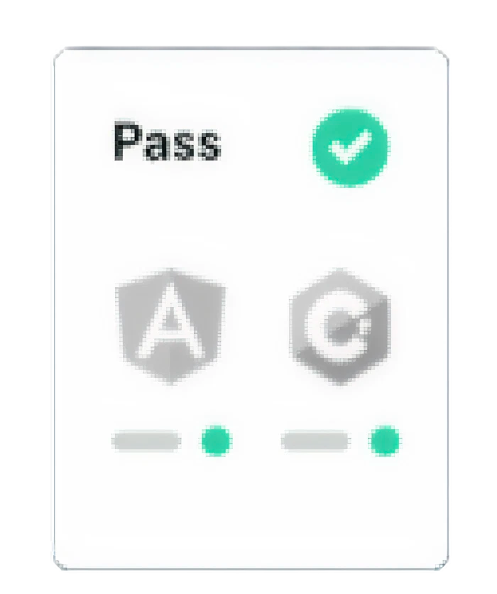 Pass status card